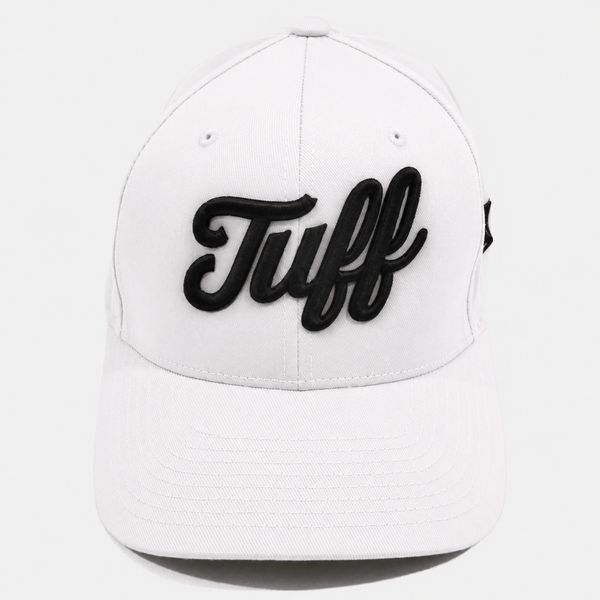 TUFF スクリプト グレー フレックスフィット ハット – TuffWraps.com