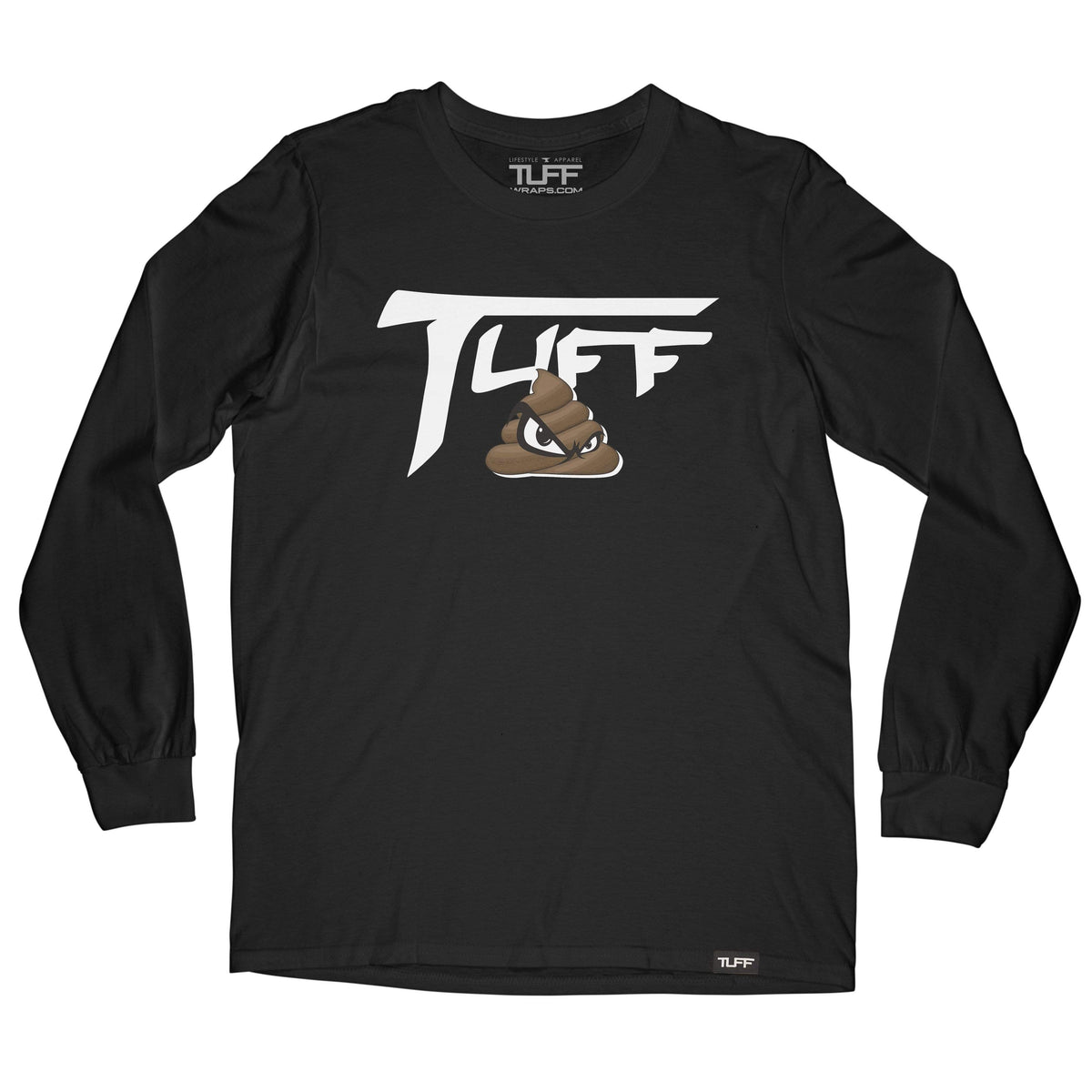 TUFF SH*T Long Sleeve Tee S / Black TuffWraps.com