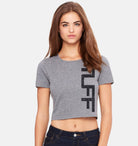 TUFF Side Crop Top Heather Gray / XS/S TuffWraps.com