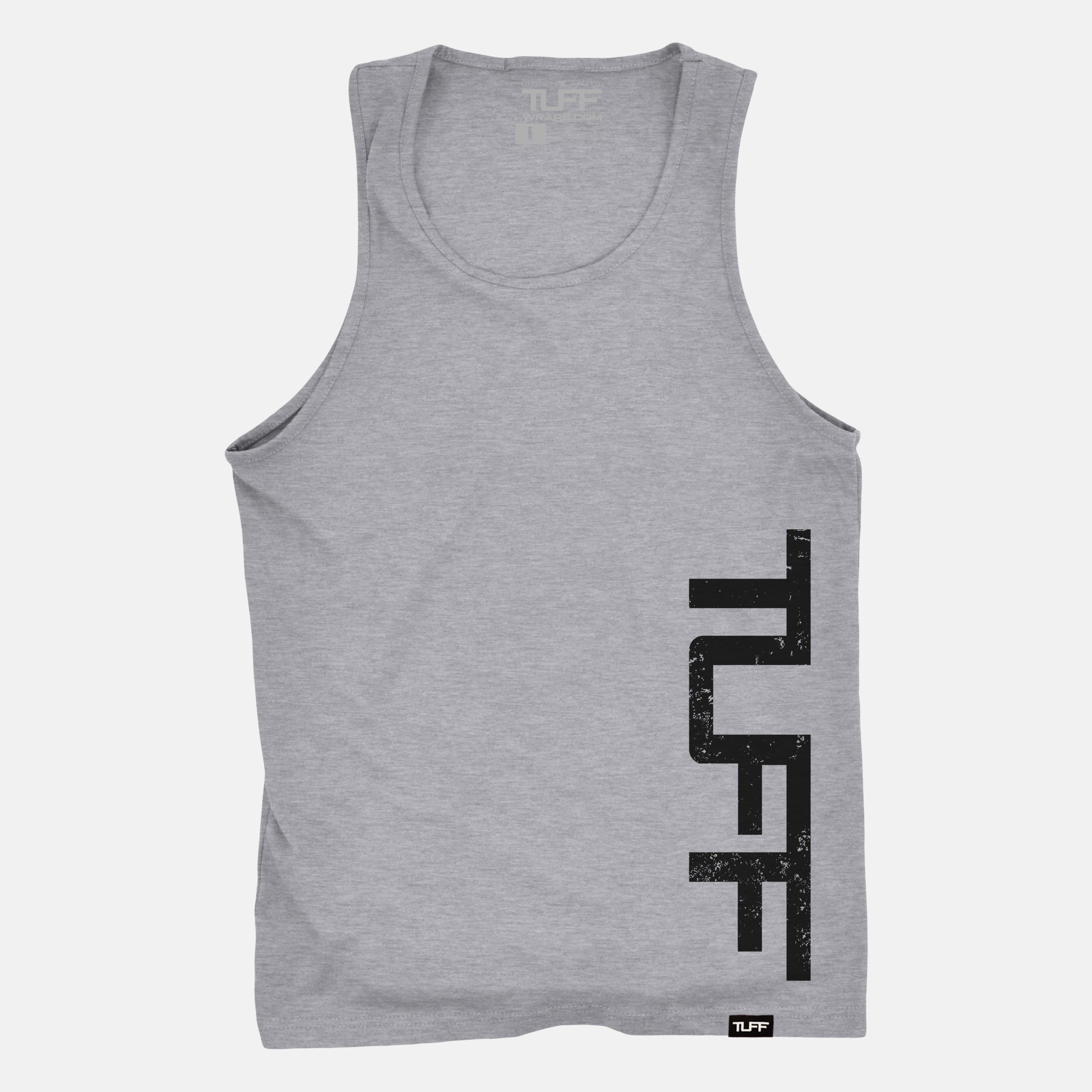 TUFF Side Tank Heather Gray / S TuffWraps.com