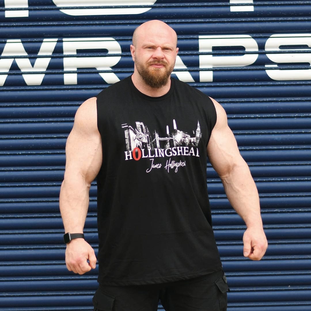TUFF Signature Raw Edge Muscle Tank - James "O" Hollingshead TuffWraps.com