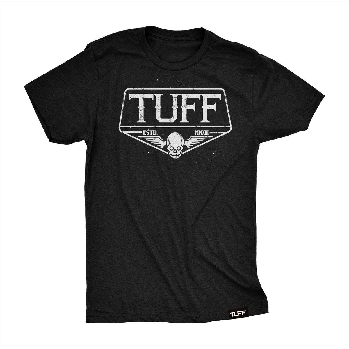 TUFF Skull Wings Tee S / Black TuffWraps.com