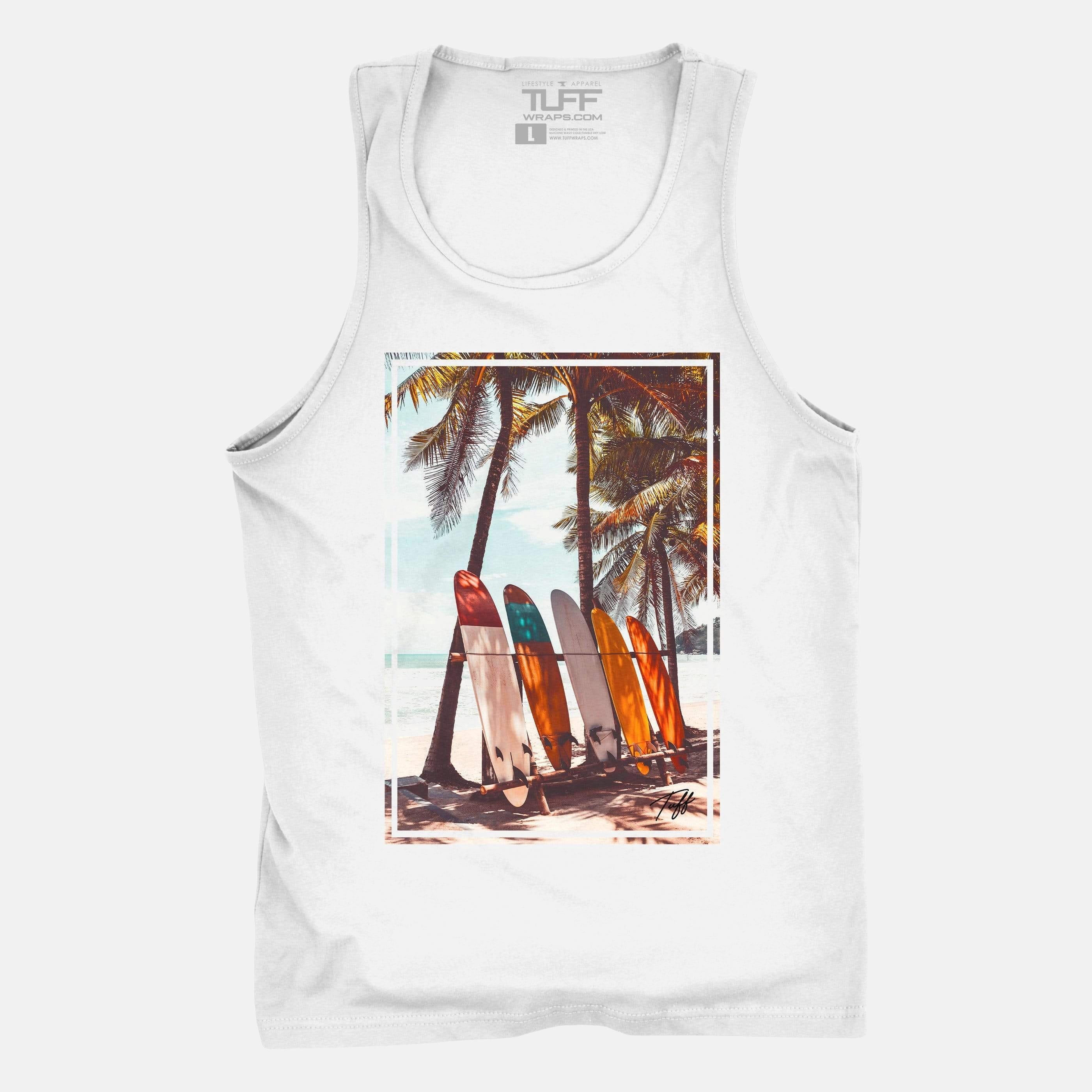 TUFF Surfboards Tank White / S TuffWraps.com