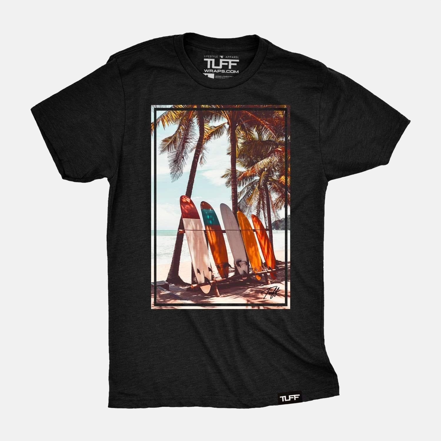 TUFF Surfboards Tee Black / S TuffWraps.com
