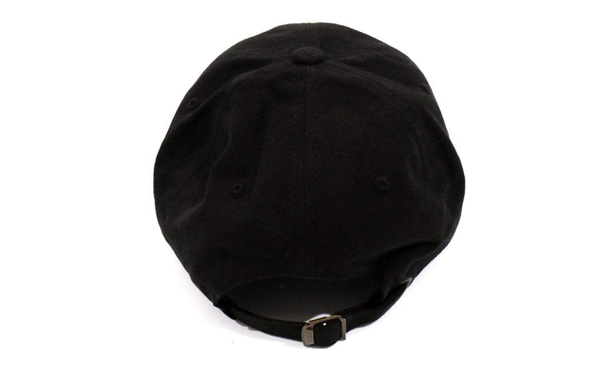 TUFF Thin Script Dad Hat - Black Black TuffWraps.com