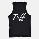 TUFF Thin Script Tank Black / S TuffWraps.com