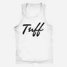 TUFF Thin Script Tank White / S TuffWraps.com