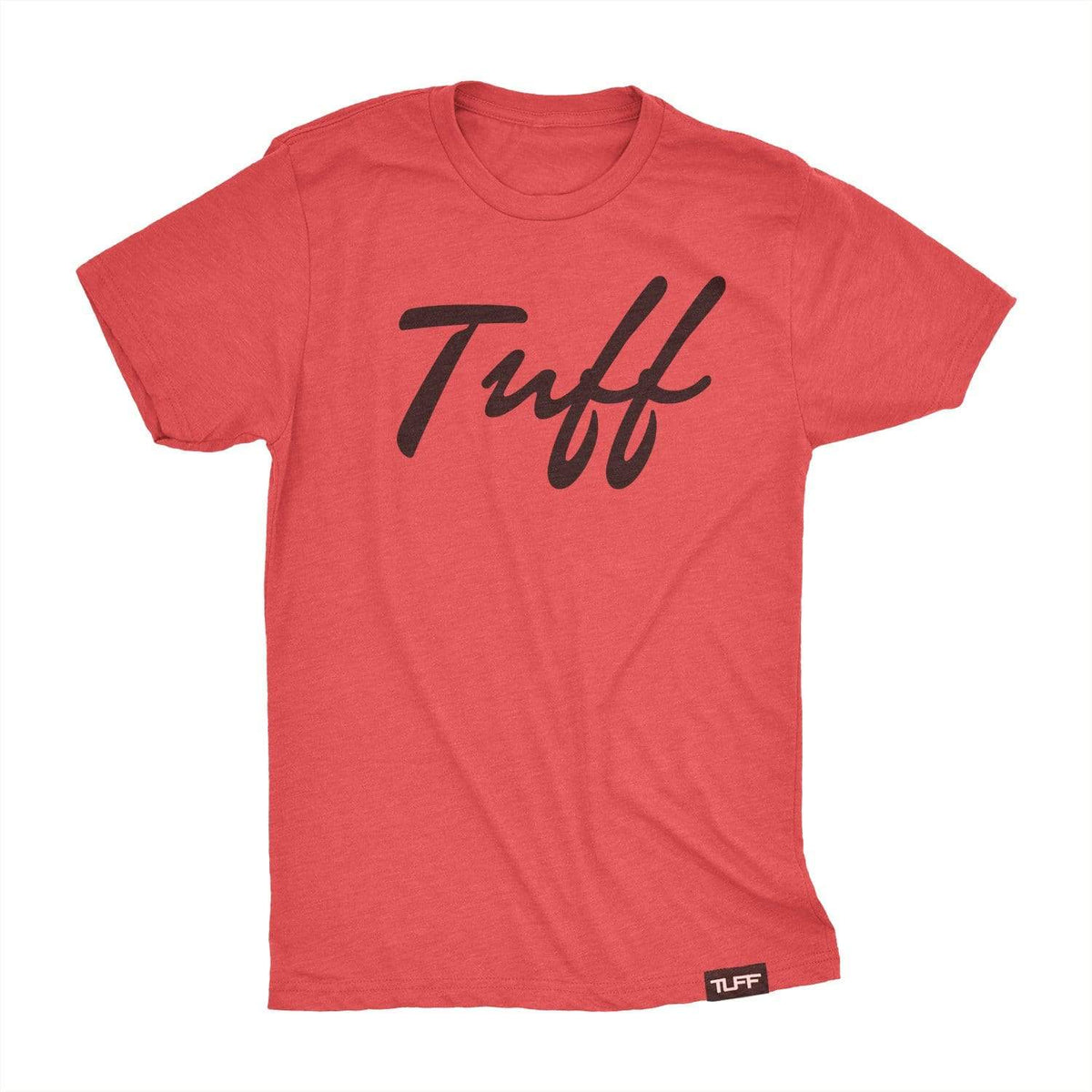 TUFF Thin Script Tee S / Vintage Red TuffWraps.com