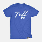 TUFF Thin Script Tee Vintage Blue / S TuffWraps.com