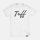 TUFF Thin Script Tee White / S TuffWraps.com
