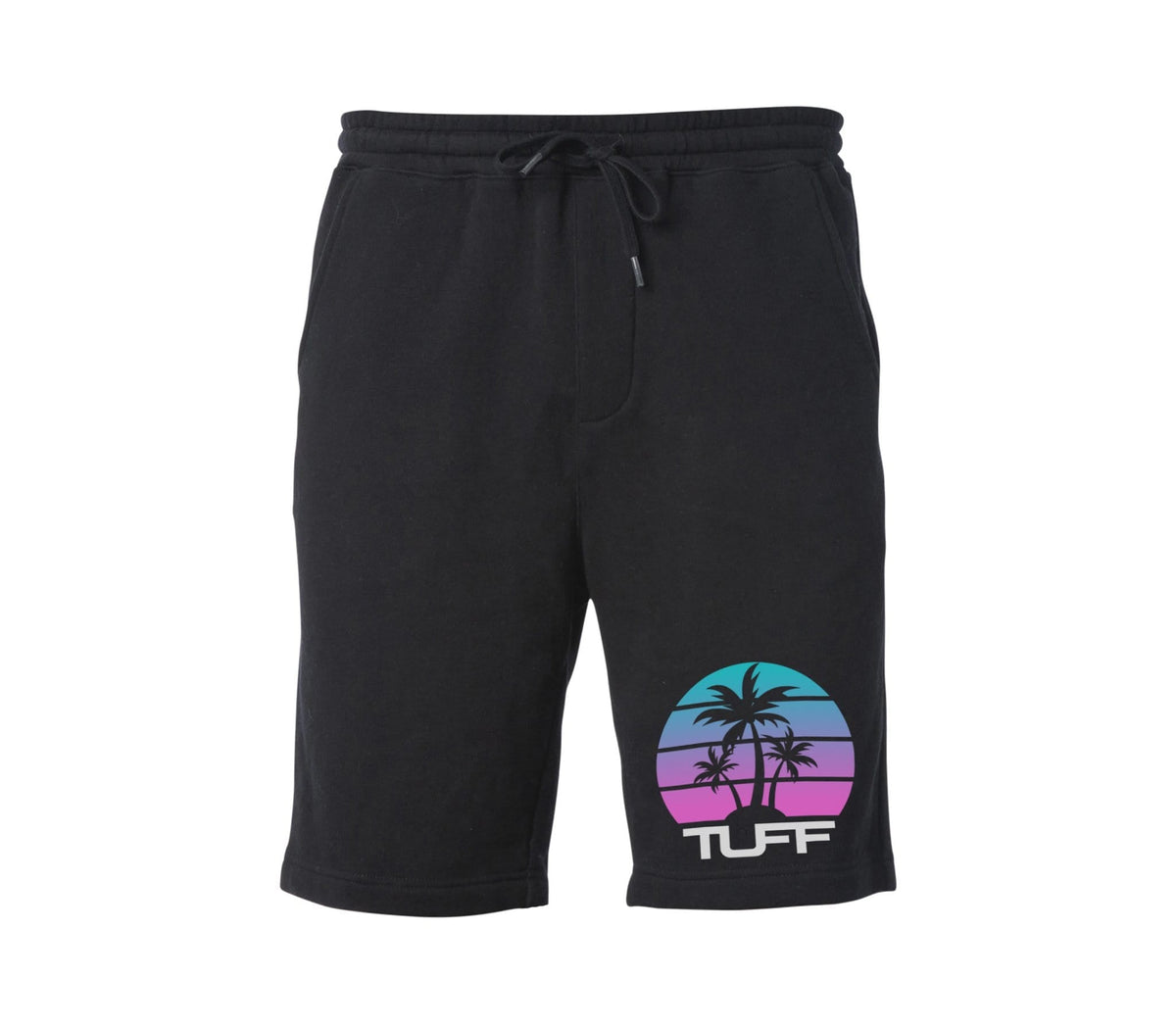TUFF Vice Tapered Fleece Shorts XS / Black TuffWraps.com