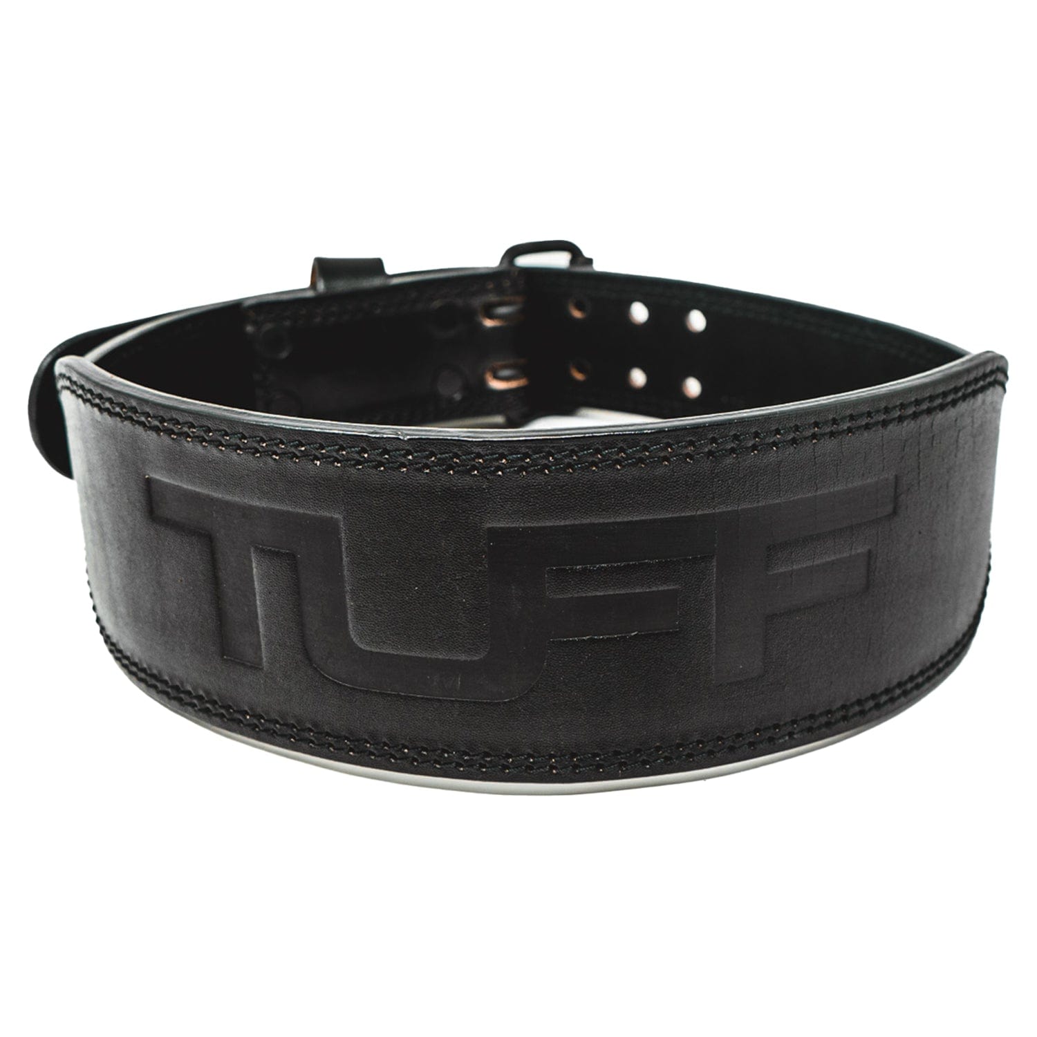 TUFF Weightlifting Belt  7mm Genuine Leather Back Support