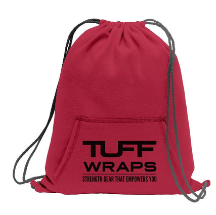 TUFFWRAPS Fleece Cinch Bag Black TuffWraps.com