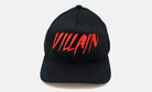 Villain Black Flexfit Hat (Red) S/M (6 3/4"-7 1/4") / Black TuffWraps.com