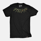 Villain Camo Neck Tee Black / S TuffWraps.com