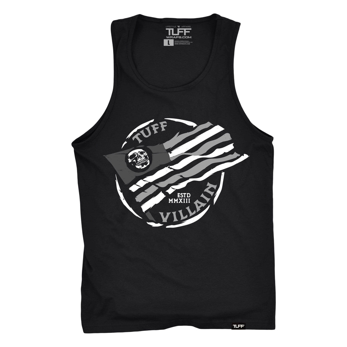 Villain Flag Tank S / Black TuffWraps.com