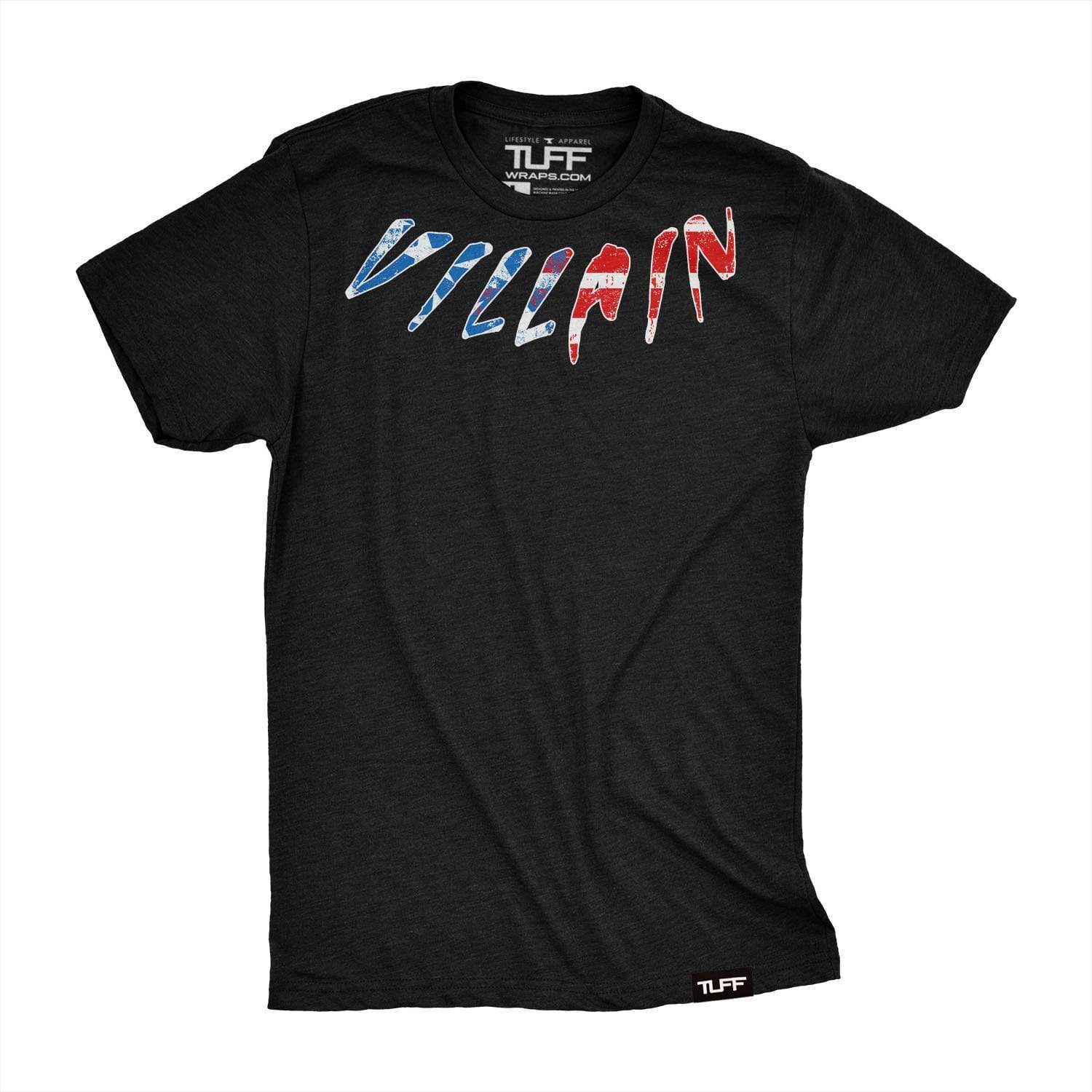 Villain Freedom Neck Tee S / Black TuffWraps.com