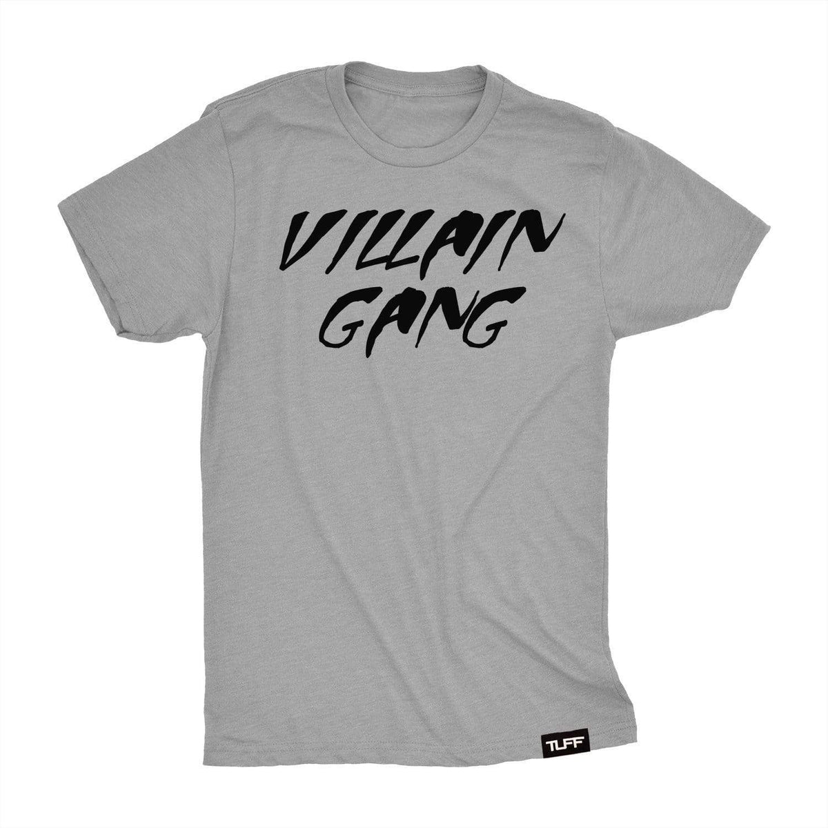 Villain Gang Tee S / Heather Gray TuffWraps.com