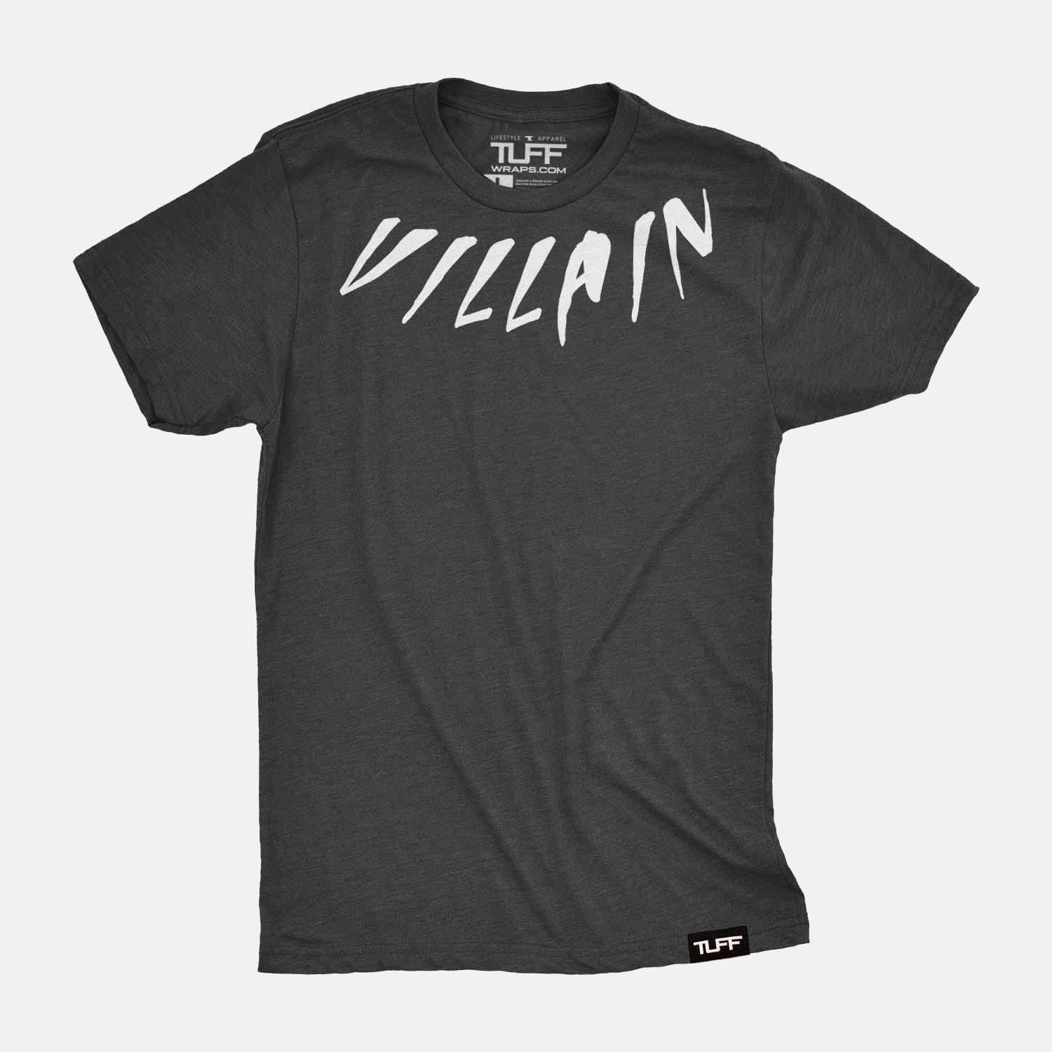 Villain Neck Tee Black / S TuffWraps.com