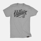 Villain Script Tee Heather Gray / S TuffWraps.com