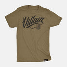 Villain Script Tee Military Green / S TuffWraps.com