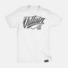 Villain Script Tee White / S TuffWraps.com