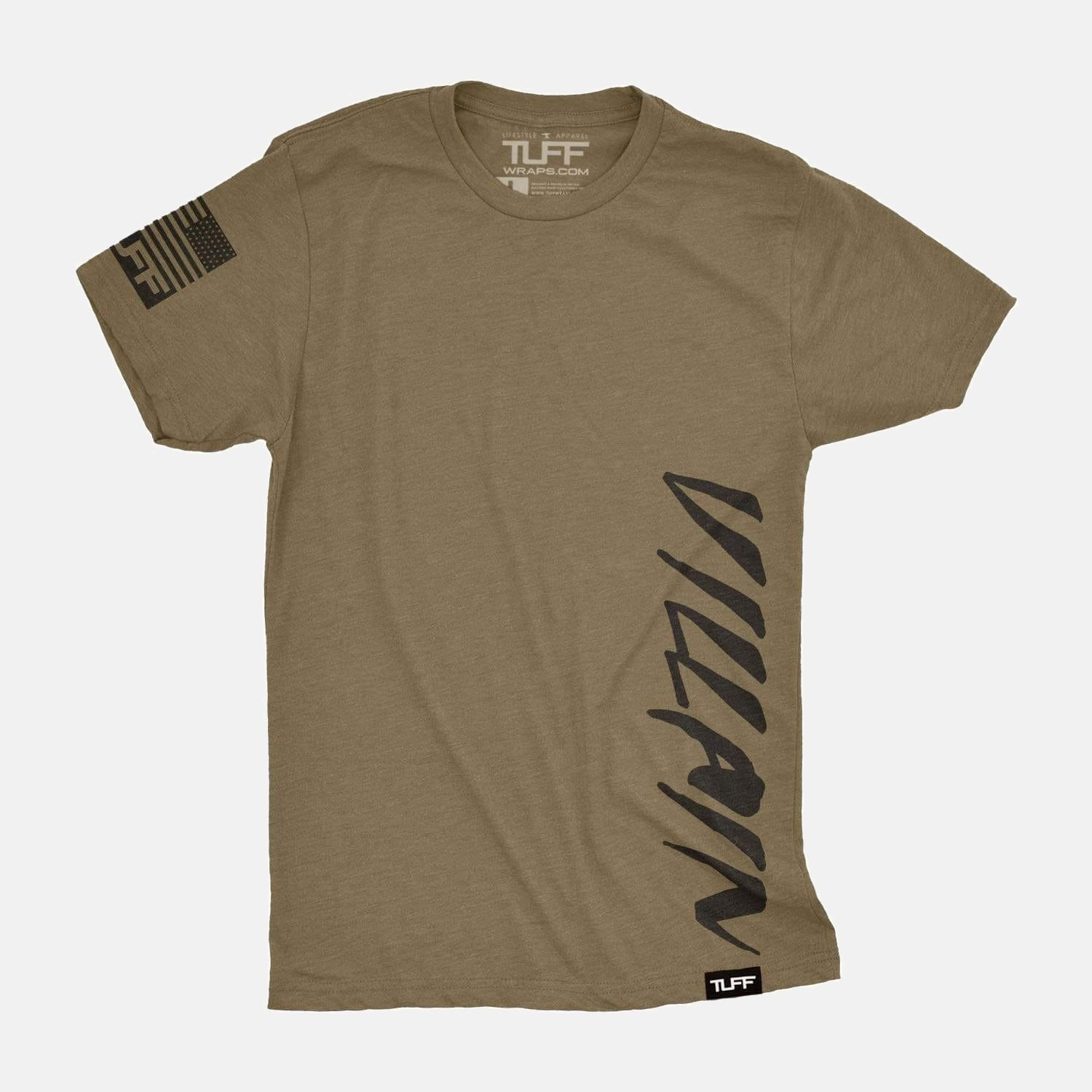 Villain Side Tee Military Green / S TuffWraps.com