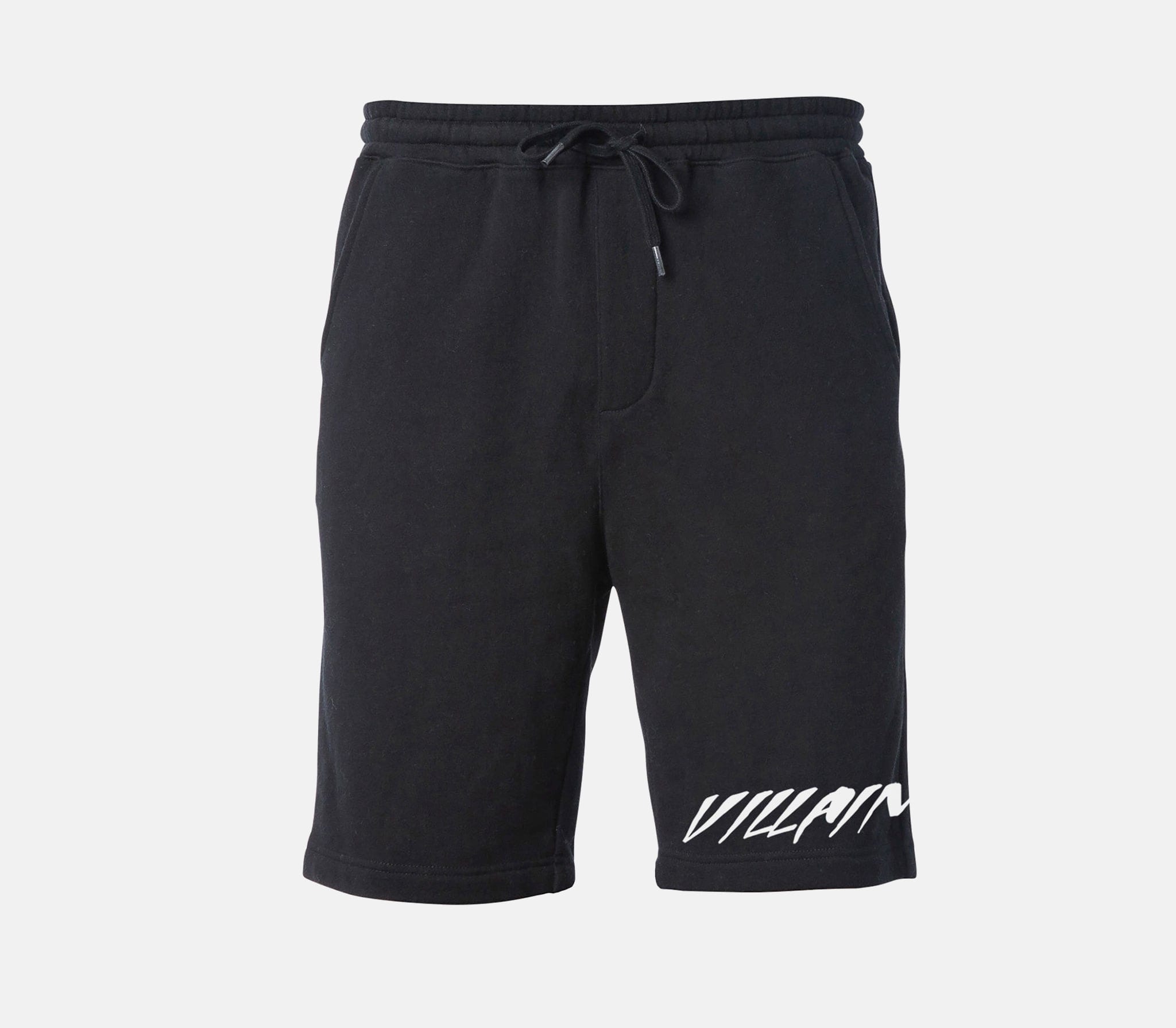 Villain Tapered Fleece Shorts Black / XS TuffWraps.com